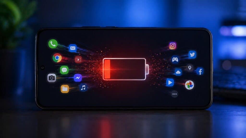 Arka planda çalışan uygulamalar nedeniyle Android telefon bataryasının hızlı tükenmesi